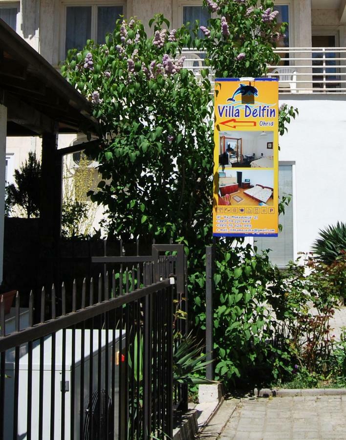 Vila Delfin Ohrid Exterior foto